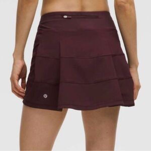 Lululemon Athletica Maroon skirt